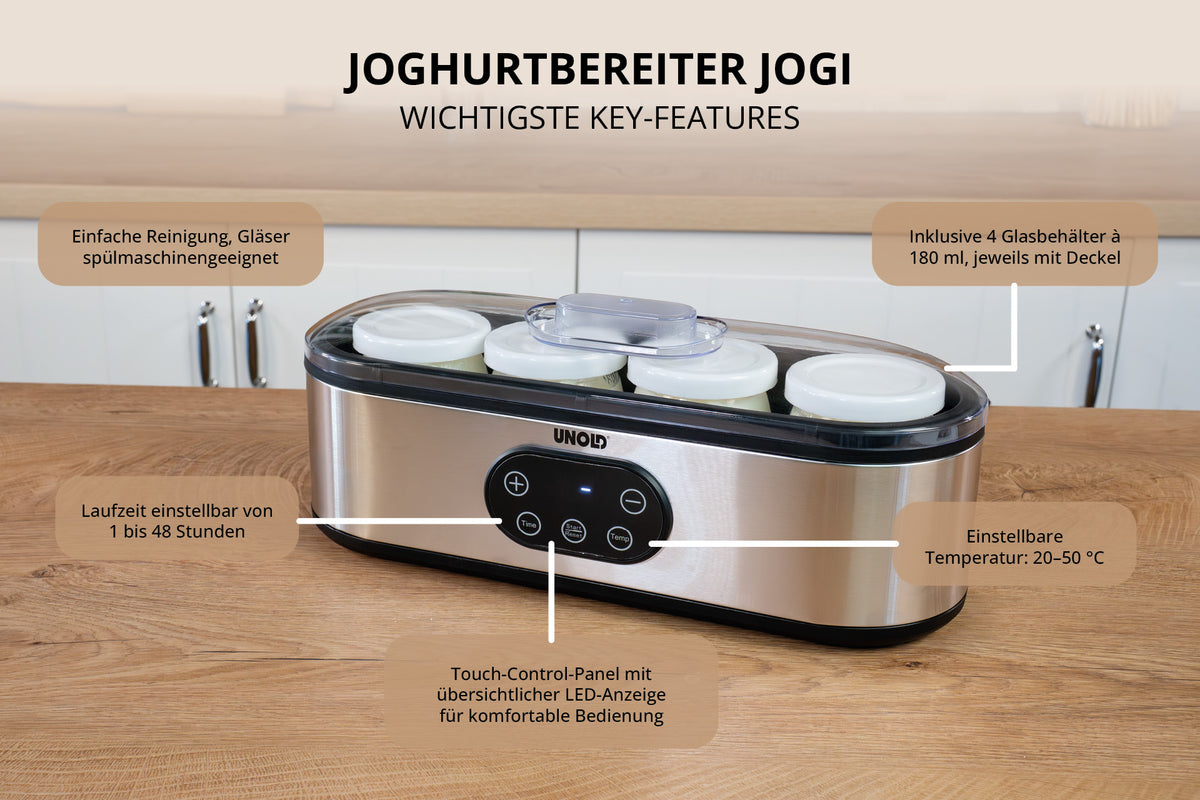 Joghurtbereiter JOGI – Unold AG