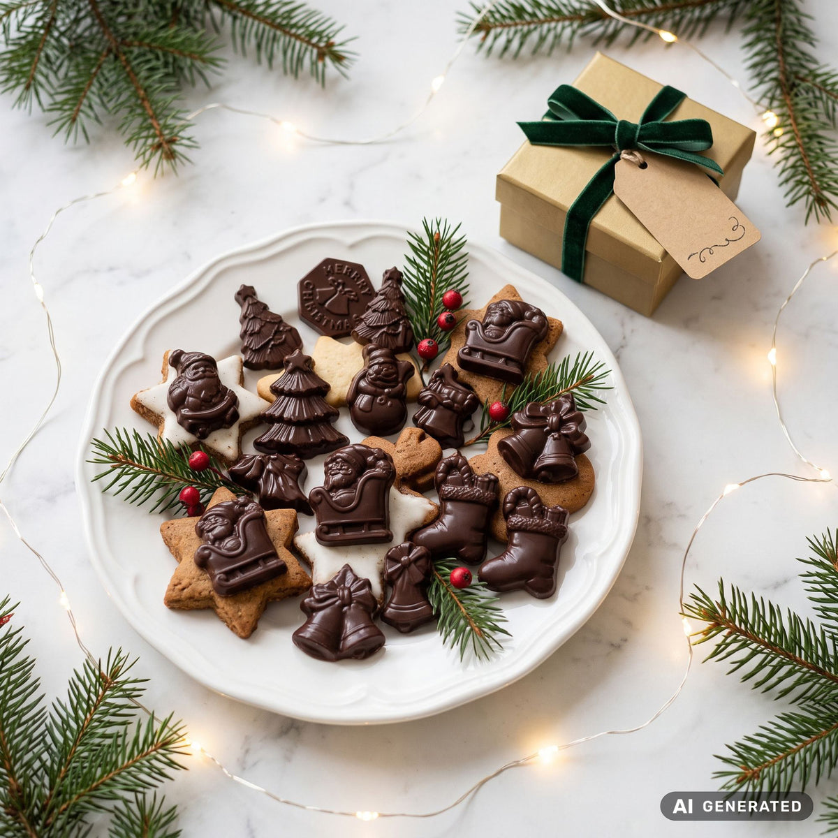 Schokoladenformen Weihnachten 6er-Set