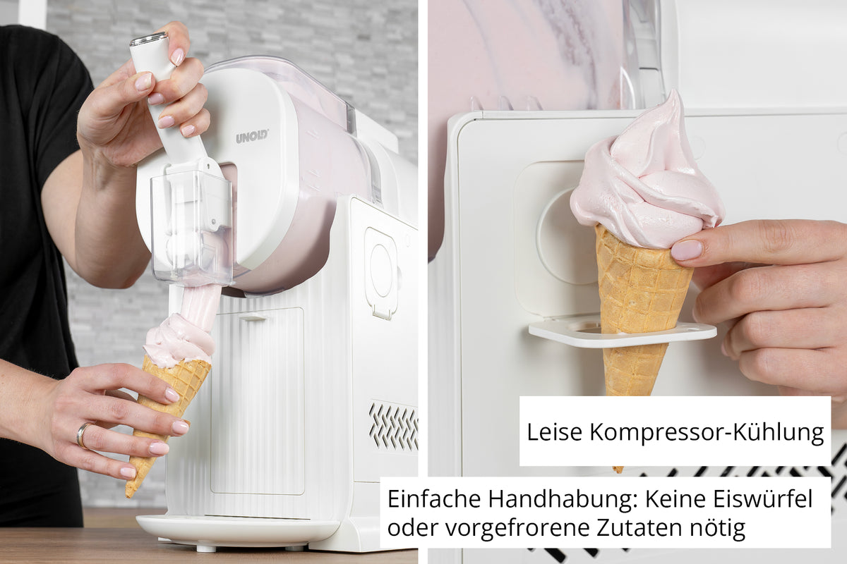2in1 -Slush und Softeismaschine Sofia – Unold AG