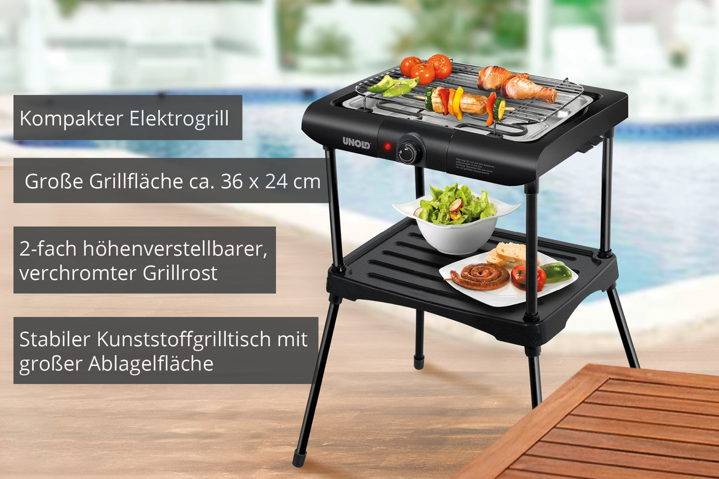 Barbecue-Grill Black Rack