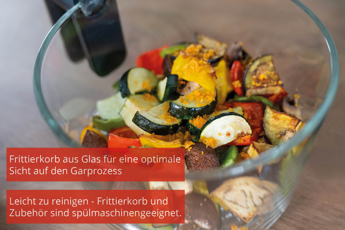 Heißluftfritteuse Glas – Unold AG