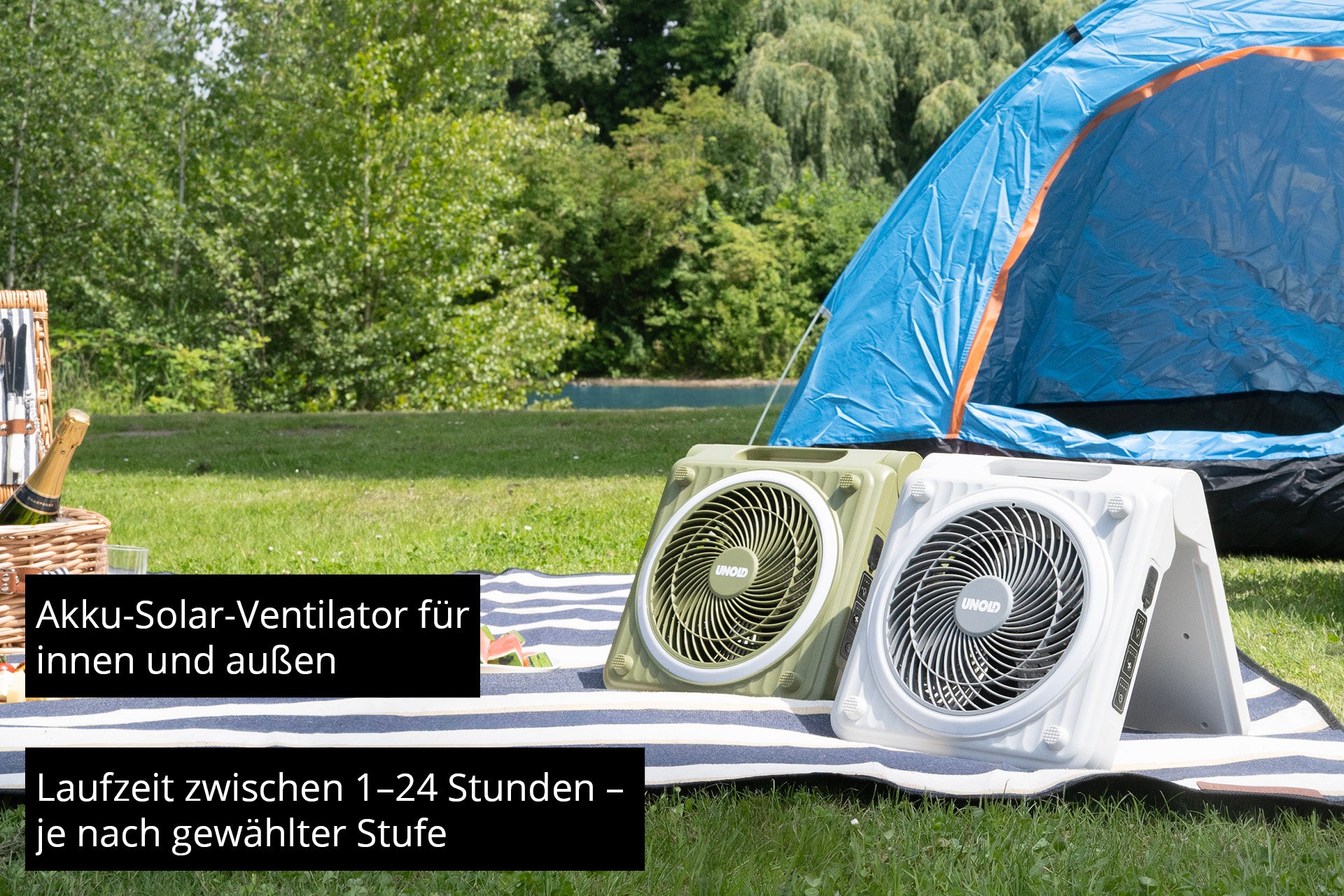 ventilator fürs zelt Solarventilator Camping – Unold AG
