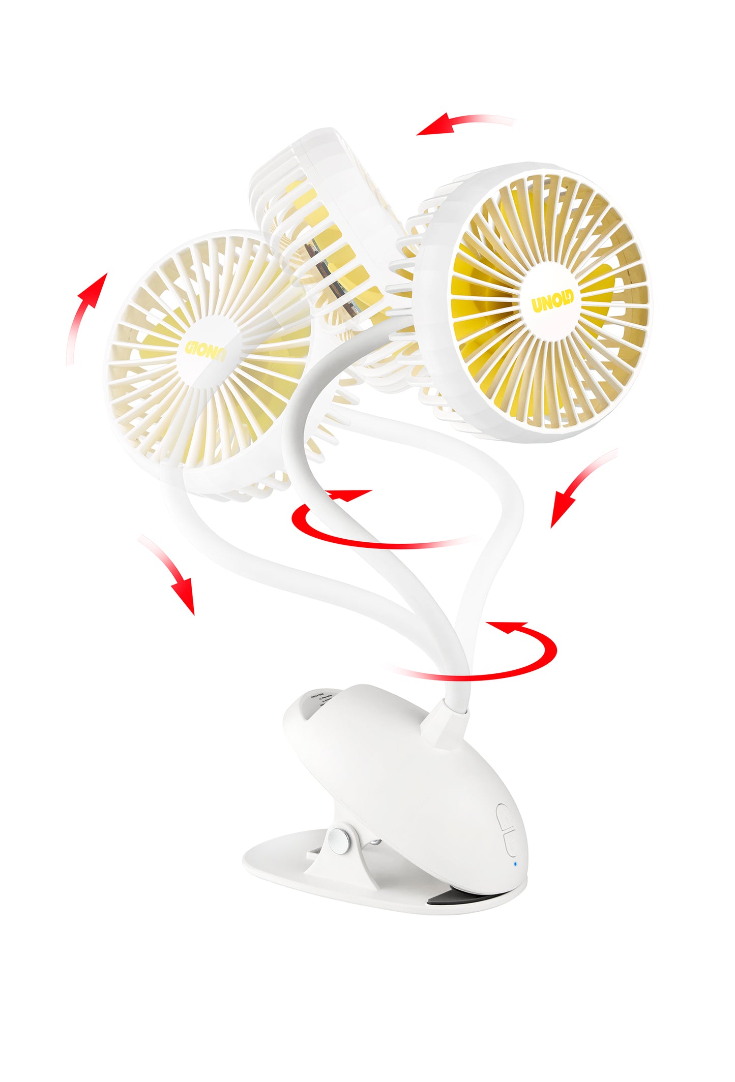 Ventilatoren-Set Tischventilator Breezy Clip + Handventilator Breezy Swing