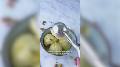 Eismaschine Snow 1 L inklusive Beheizter Eisportionierer Carlo