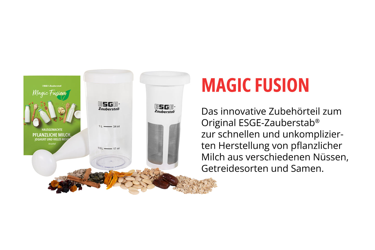 ESGE-Zauberstab E 120 Select + Magic Fusion Anthrazit