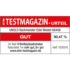 Backmeister® Edel – Unold